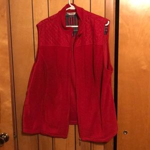 Fleece vest